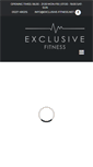 Mobile Screenshot of exclusive-fitness.net