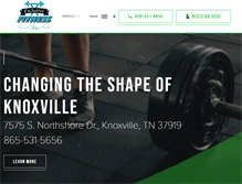 Tablet Screenshot of exclusive-fitness.com
